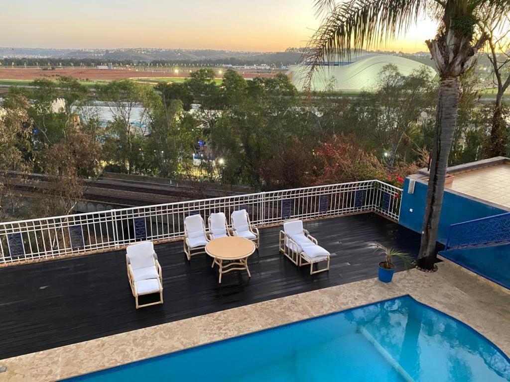 La Villa Des Corsaires, Vue Panoramique Sur Rabat 塞尔 外观 照片
