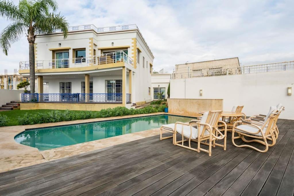 La Villa Des Corsaires, Vue Panoramique Sur Rabat 塞尔 外观 照片